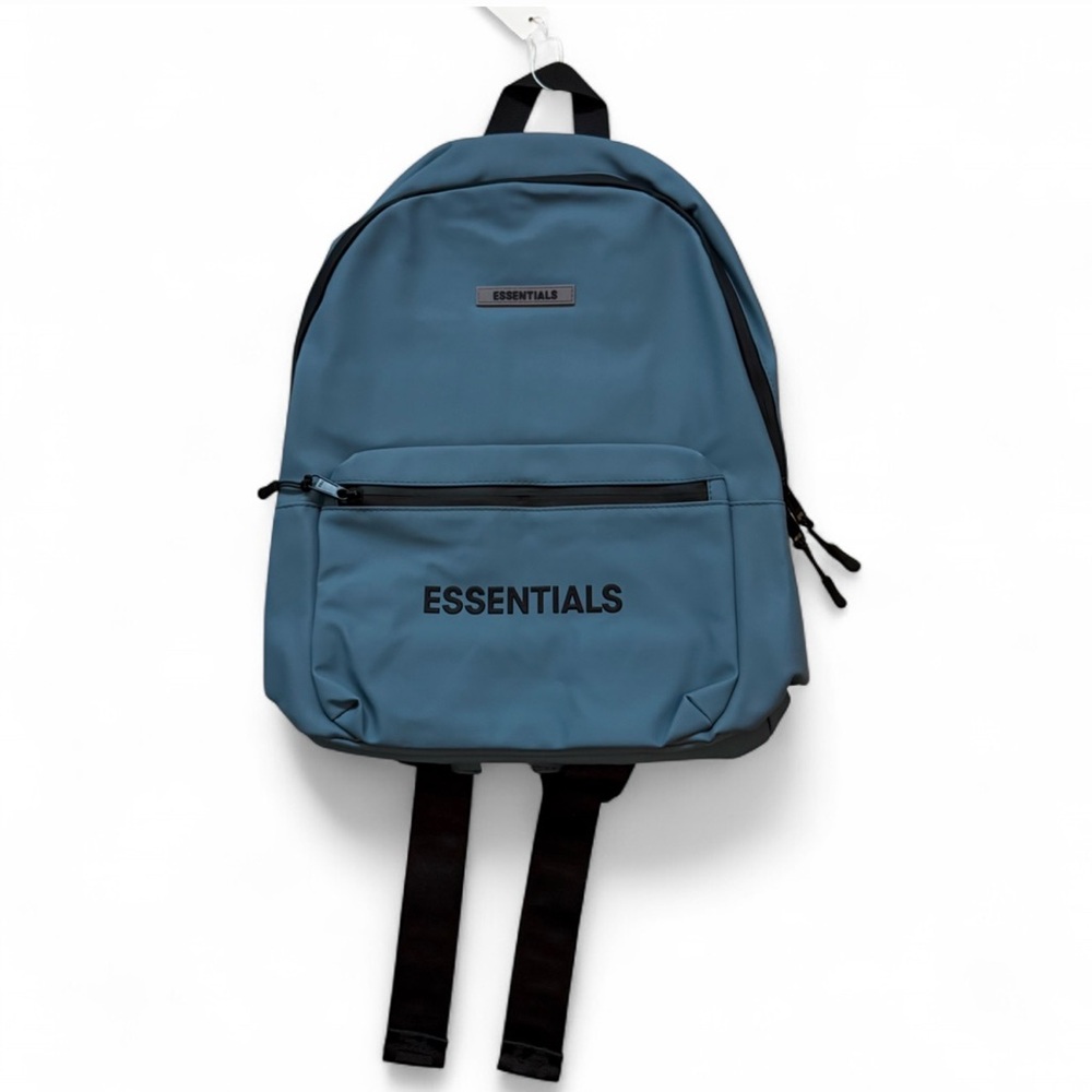 Fear Of God Essentials Teal Blue Backpack Bag
